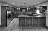 Distressed Solid Timber Kitchen